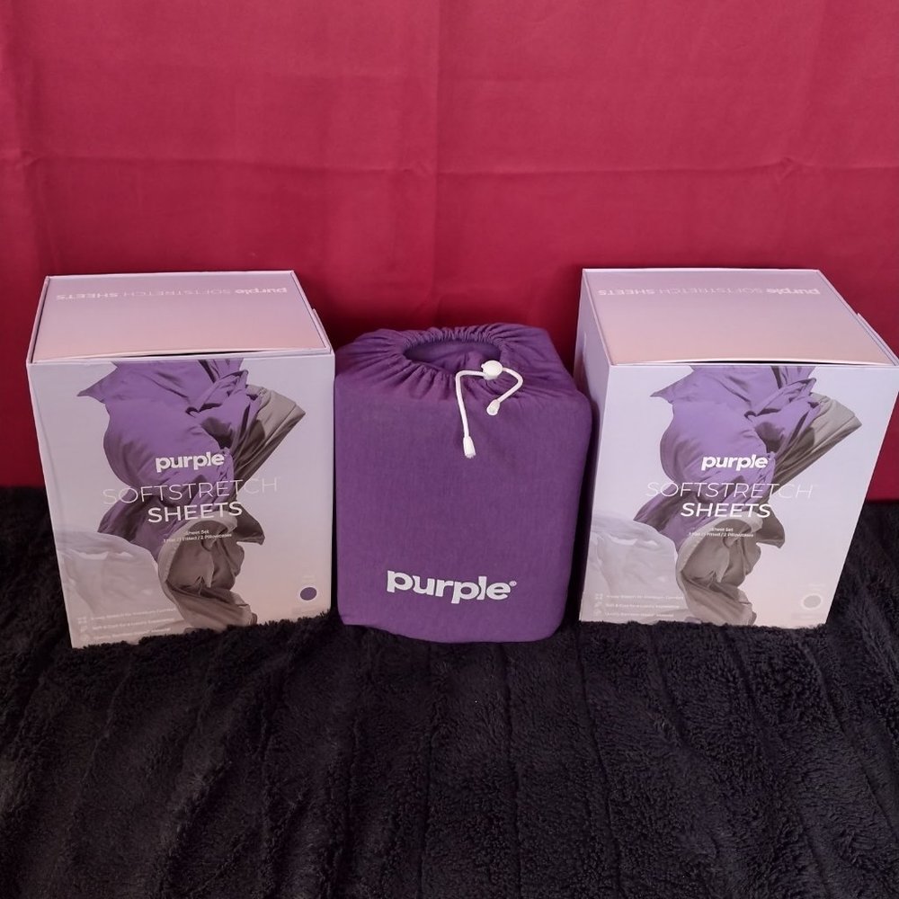 Purple Bed Sheets